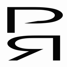P R logo