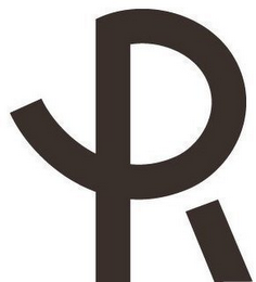 P R logo
