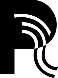 P R logo