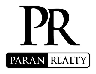 P R PARAN REALTY logo