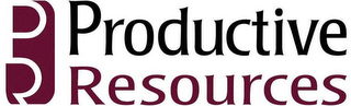 P R PRODUCTIVE RESOURCES logo