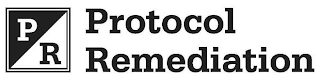 P R PROTOCOL REMEDIATION logo