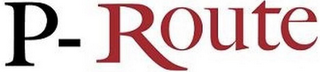 P-ROUTE logo