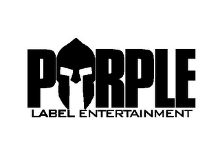 P RPLE LABEL ENTERTAINMENT logo