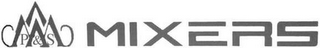 P & S VVVV MIXERS logo