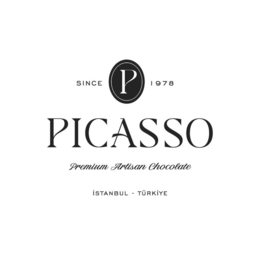 P SINCE 1987 PICASSO PREMIUM ARTISAN CHOCOLATE ISTANBUL - TÜRKİYE logo