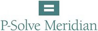 P-SOLVE MERIDIAN logo