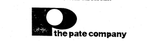 P THE PATE COMPANY logo