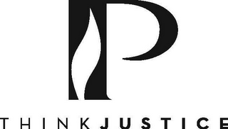 P THINK JUSTICE logo