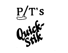 P T'S QUICK STIK logo