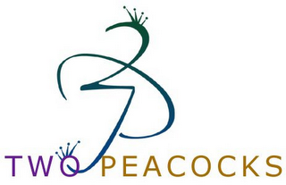 P TWO PEACOCKS logo