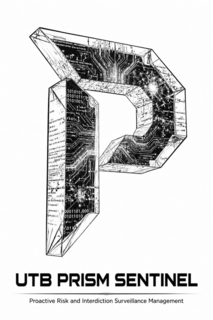 P UTB PRISM SENTINEL PROACTIVE RISK AND INTERDICTION SURVEILLANCE MANAGEMENT logo