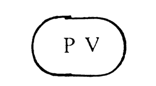 P V logo