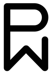 P W logo