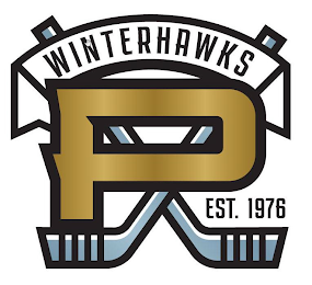 P WINTERHAWKS EST. 1976 logo