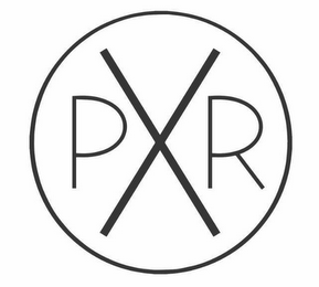 P X R logo