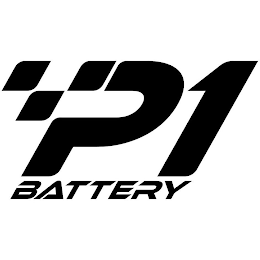 P1 BATTERY logo