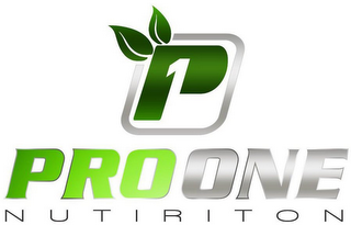 P1 PROONE NUTIRITON logo