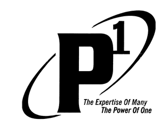 P1 THE EXPERTISE OF MANY THE POWER OF ONE logo