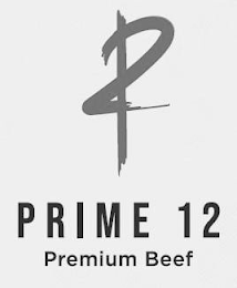 P12 PRIME 12 PREMIUM BEEF logo