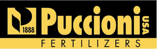 P1888 PUCCIONI USA FERTILIZERS logo