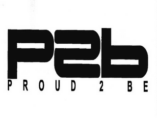 P2B PROUD 2 BE logo