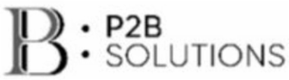 P2B SOLUTIONS logo