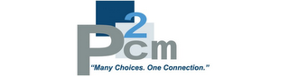 P2CM "MANY CHOICES. ONE CONNECTION." logo