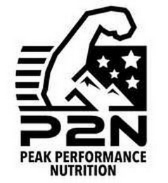 P2N PEAK PERFORMANCE NUTRITION logo
