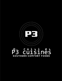 P3 P CUISI ES P3 CUISINES SOUTHERN COMFORT FOODS logo
