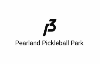 P3 PEARLAND PICKLEBALL PARK logo