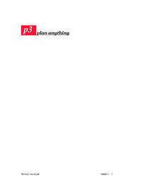 P3 PLAN ANYTHING logo