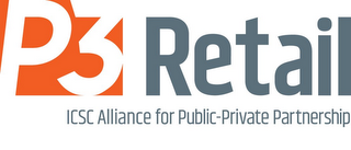 P3 RETAIL ICSC ALLIANCE FOR PUBLIC-PRIVATE PARTNERSHIP logo