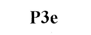 P3E logo
