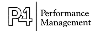 P4 PERFORMANCE MANAGEMENT logo