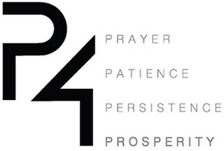 P4 PRAYER PATIENCE PERSISTENCE PROSPERITY logo