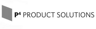 P4 PRODUCT SOLUTIONS logo
