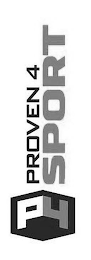 P4 PROVEN 4 SPORT logo