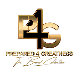 P4G PREPARED 4 GREATNESS THE BRAND COLLECTION logo