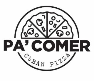 PA' COMER CUBAN PIZZA logo
