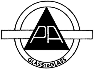 PA GLASSTOGLASS logo