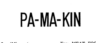 PA-MA-KIN logo