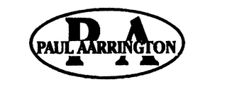 PA PAUL AARRINGTON logo