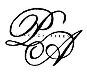 PA PEACOCK ALLEY logo