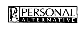PA PERSONAL ALTERNATIVE logo
