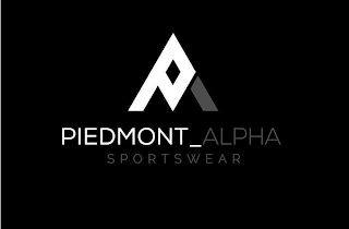PA PIEDMONT_ALPHA SPORTSWEAR logo