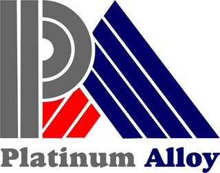 PA PLATINUM ALLOY logo