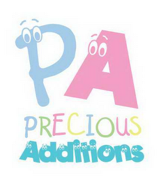 PA PRECIOUS ADDITIONS logo