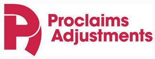 PA PROCLAIMS ADJUSTMENTS logo