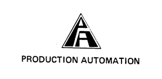 PA PRODUCTION AUTOMATION logo